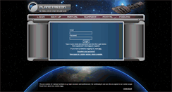 Desktop Screenshot of portal.planetarion.com